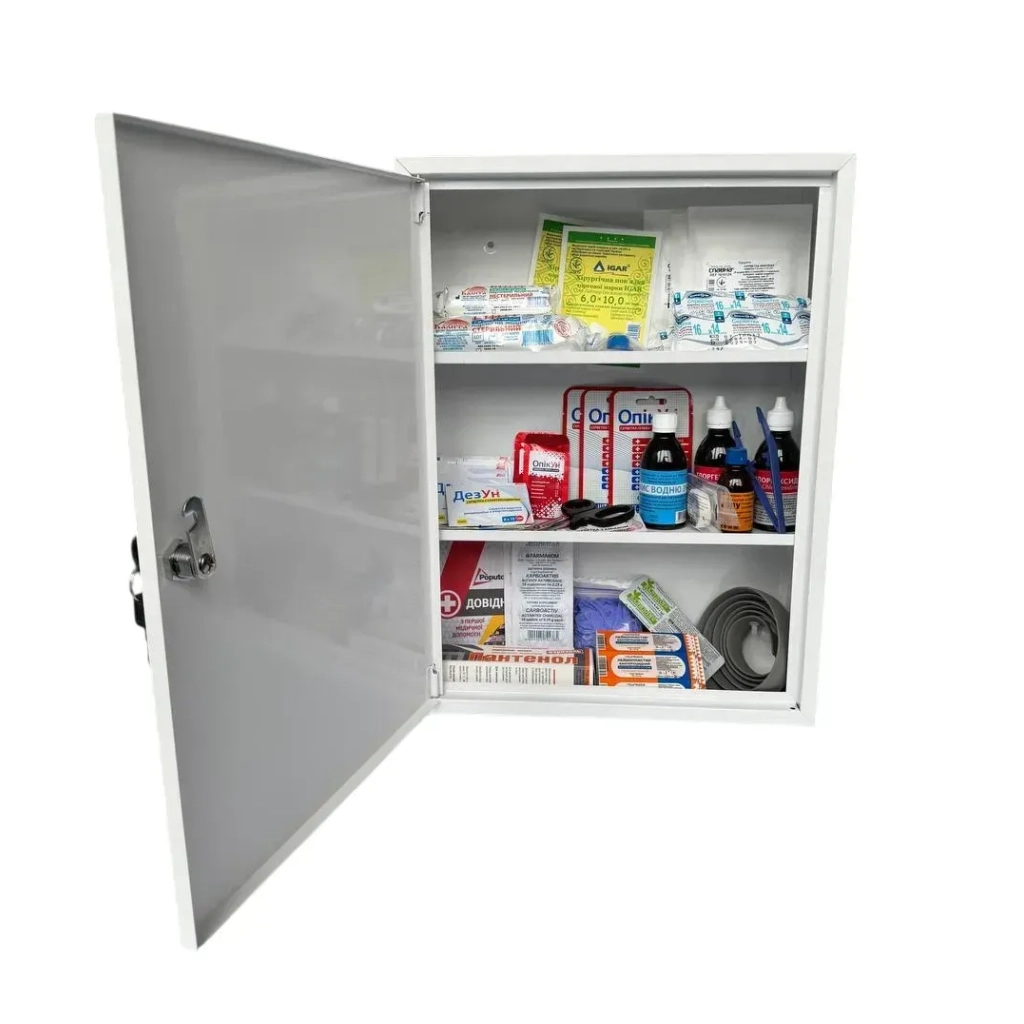 Автомобільна аптечка Poputchik 02-093-IS - зображення 1