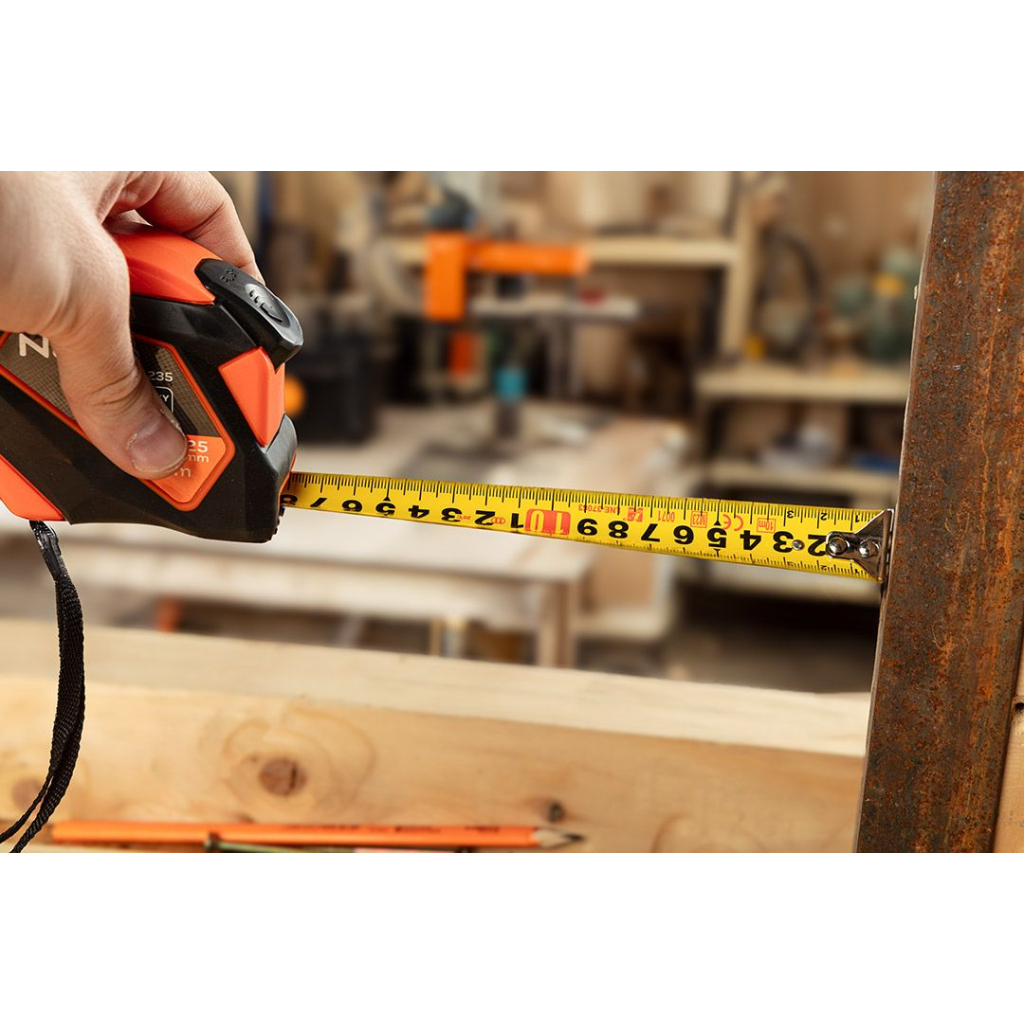 Рулетка Neo Tools 5мx19мм, з фіксатором змотування, магніт (67-232) - зображення 5