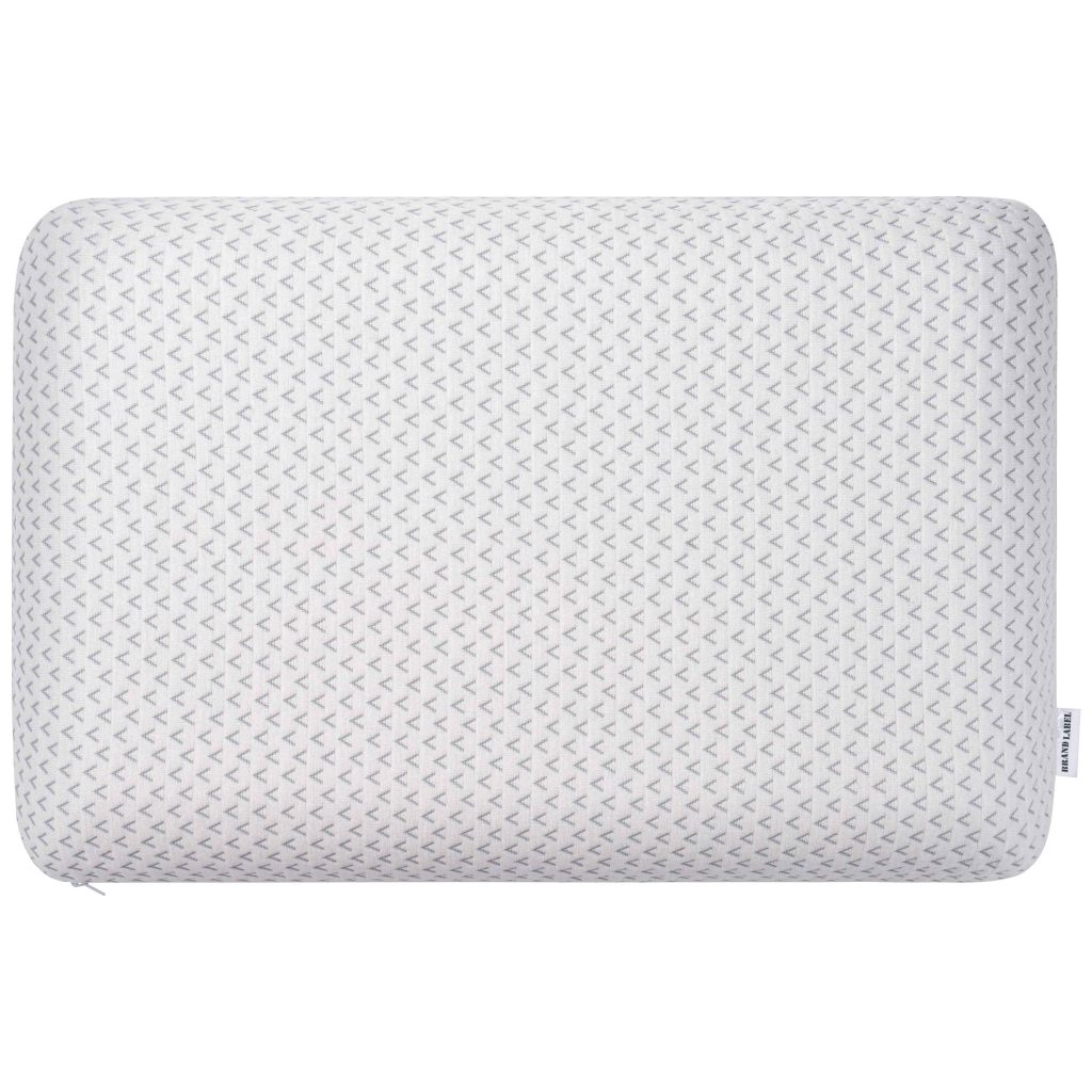 Подушка Ardesto ортопедична Sleepwell, класична прямокутна, піна меморі, 60х40х12см білий (ART6040CLP) - зображення 3