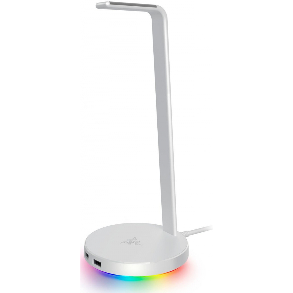 Підставка для гарнітури Razer Base Station V2 Chroma Mercury (RC21-01510300-R3M1) - зображення 1