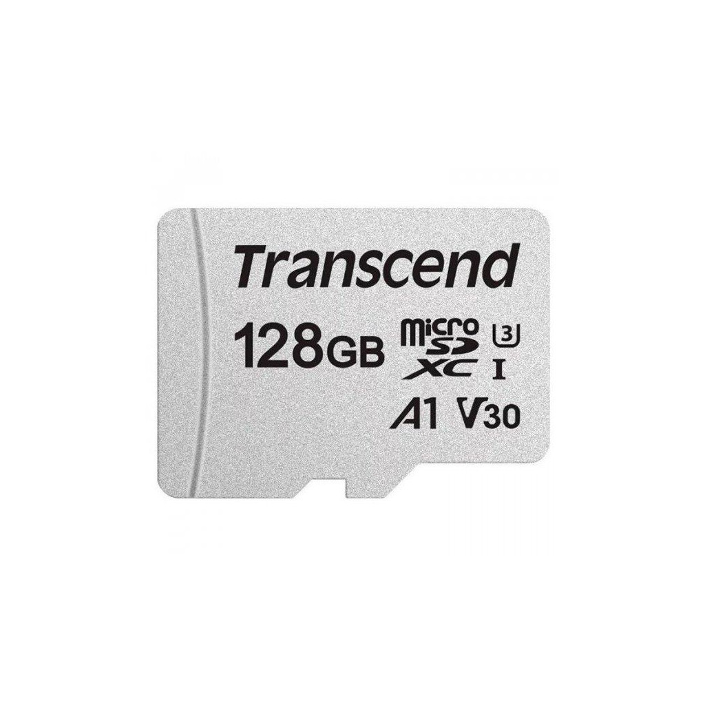 Карта пам'яті Transcend 128GB microSDXC class 10 UHS-I U3 (TS128GUSD300S-A) - зображення 2