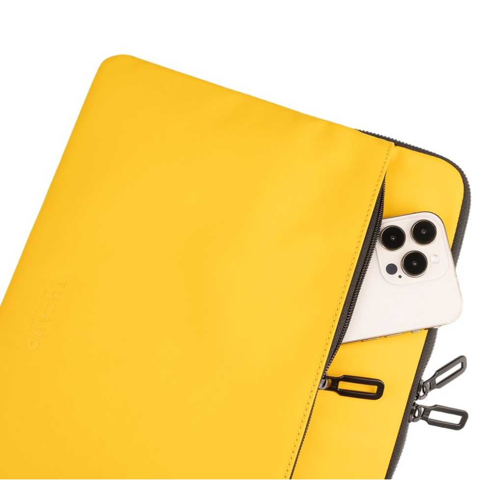 Чохол до ноутбука Tucano 14" Gommo MB Pro, yellow (BFGOM1314-Y) - зображення 4