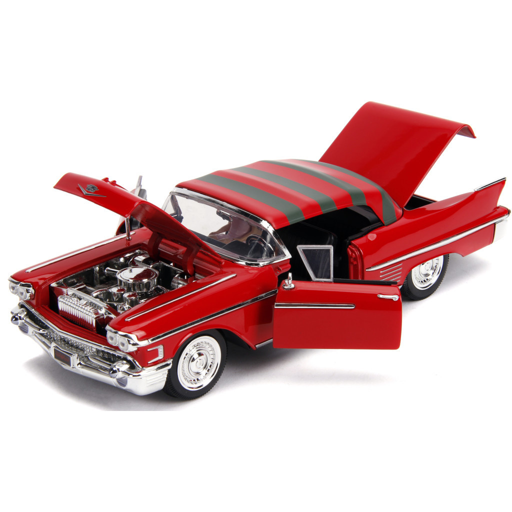 Машина Jada металева Фредді Крюгер Каділак серія 62 1958 1:24 (253255004) - зображення 9