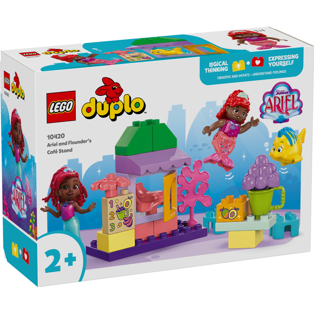 Конструктор LEGO DUPLO Disney Кав'ярня Аріель і Флаундера 22 деталі (10420) - зображення 1