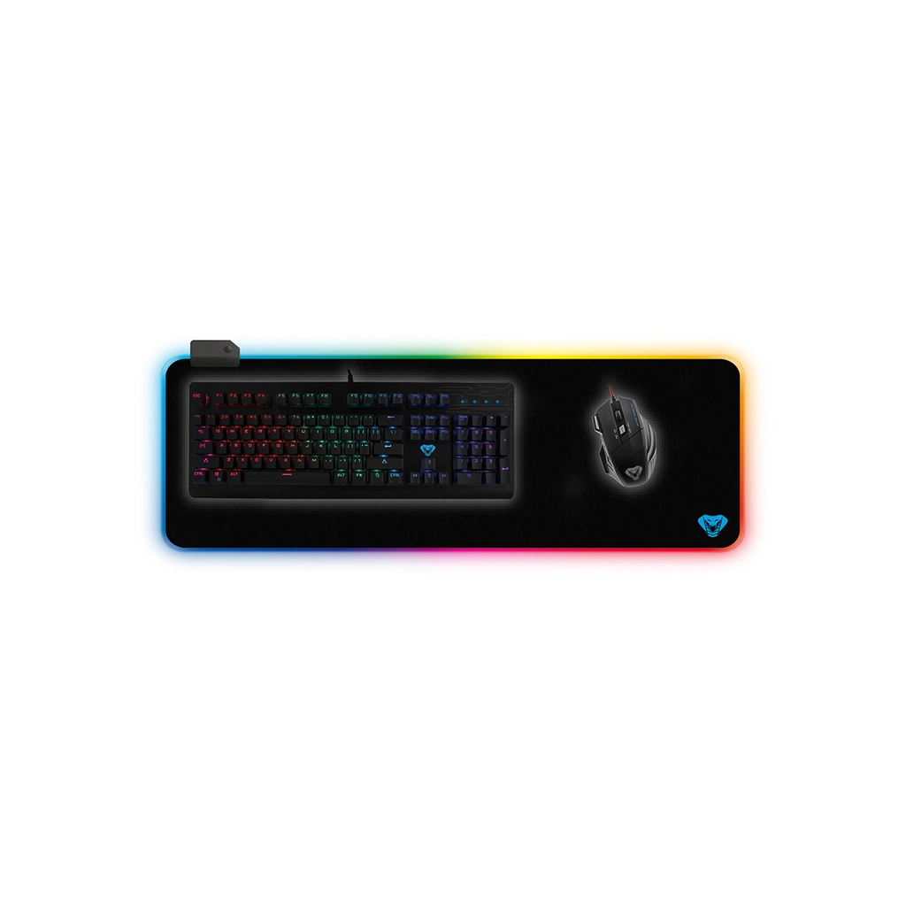 Килимок для мишки Media-Tech RGB Gaming Mat Black (MT262) - зображення 2