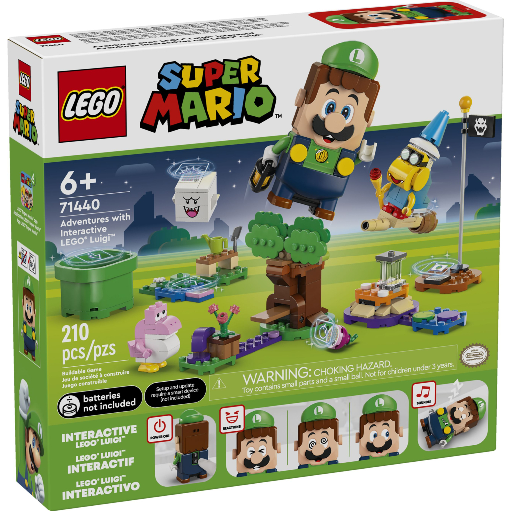 Конструктор LEGO Super Mario Пригоди з інтерактивним LEGO Луїджі (71440) - зображення 1