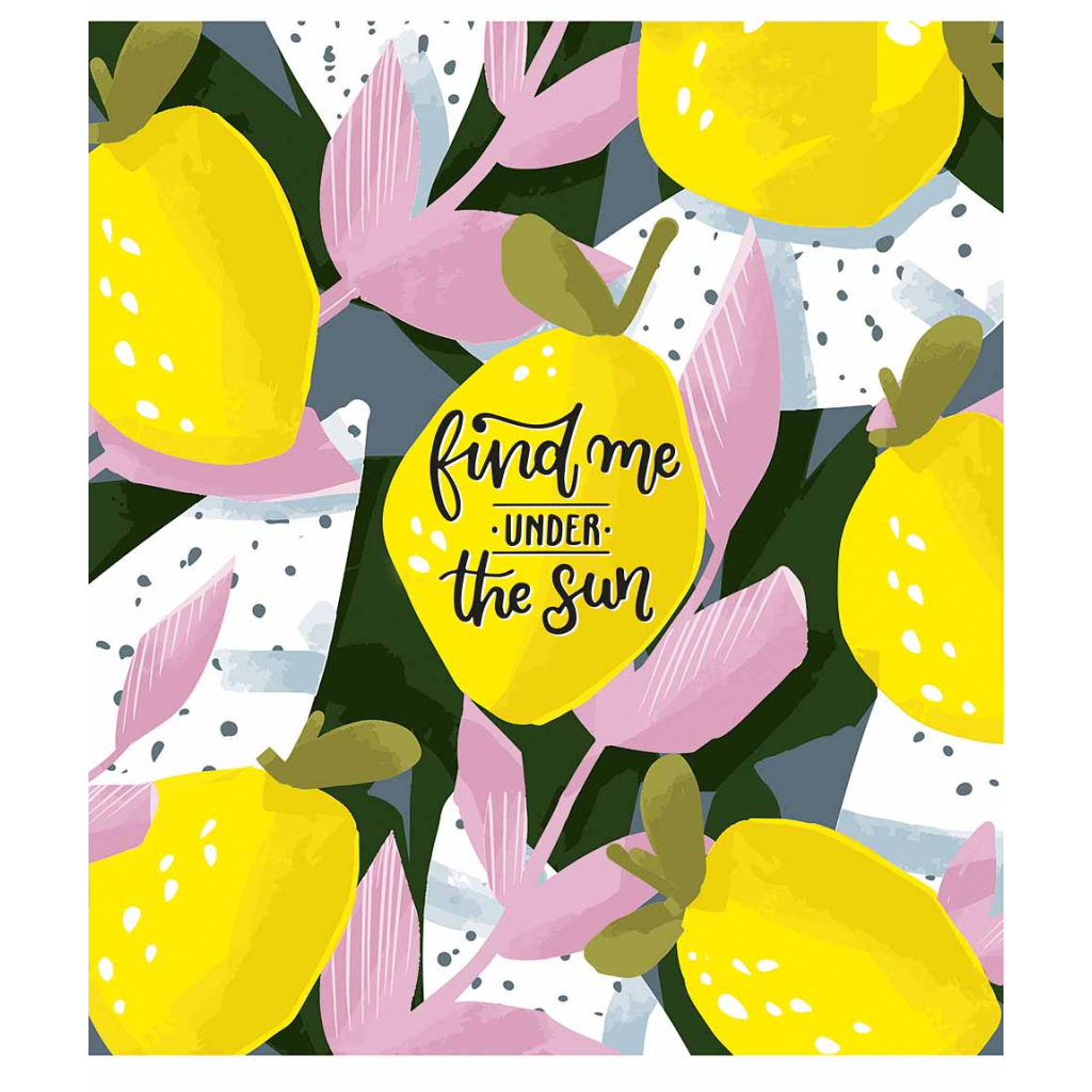 Зошит Школярик Find me under the sun 80 аркушів клітинка (080-3129K) - зображення 1