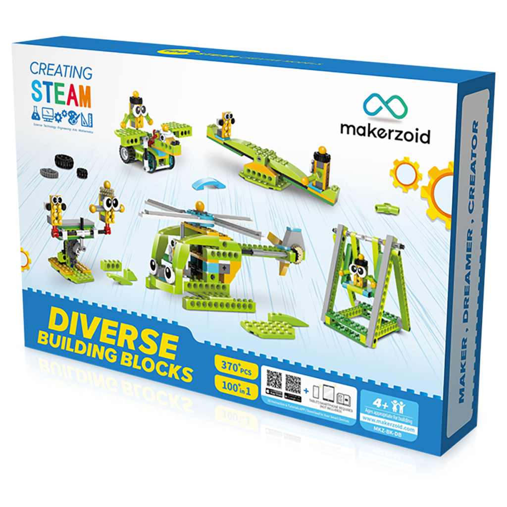 Конструктор Makerzoid Diverse Building Blocks (MKZ-BK-DB) - зображення 1