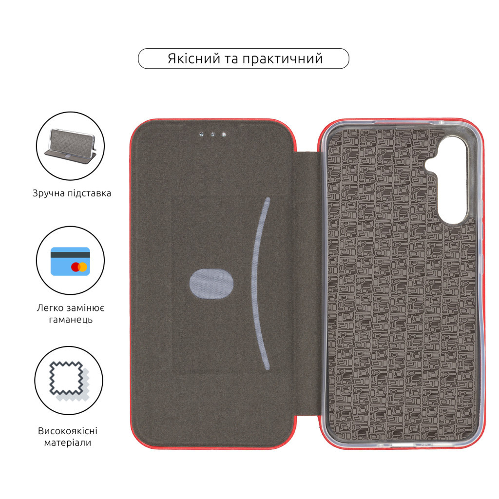 Чохол до мобільного телефона Armorstandart G-Case Samsung A34 5G (A346) Red (ARM72808) - зображення 3