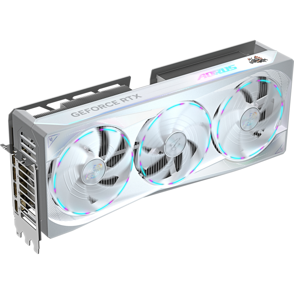 Відеокарта GIGABYTE GeForce RTX5080 16GB MASTER ICE (GV-N5080AORUSM ICE-16GD) - зображення 3