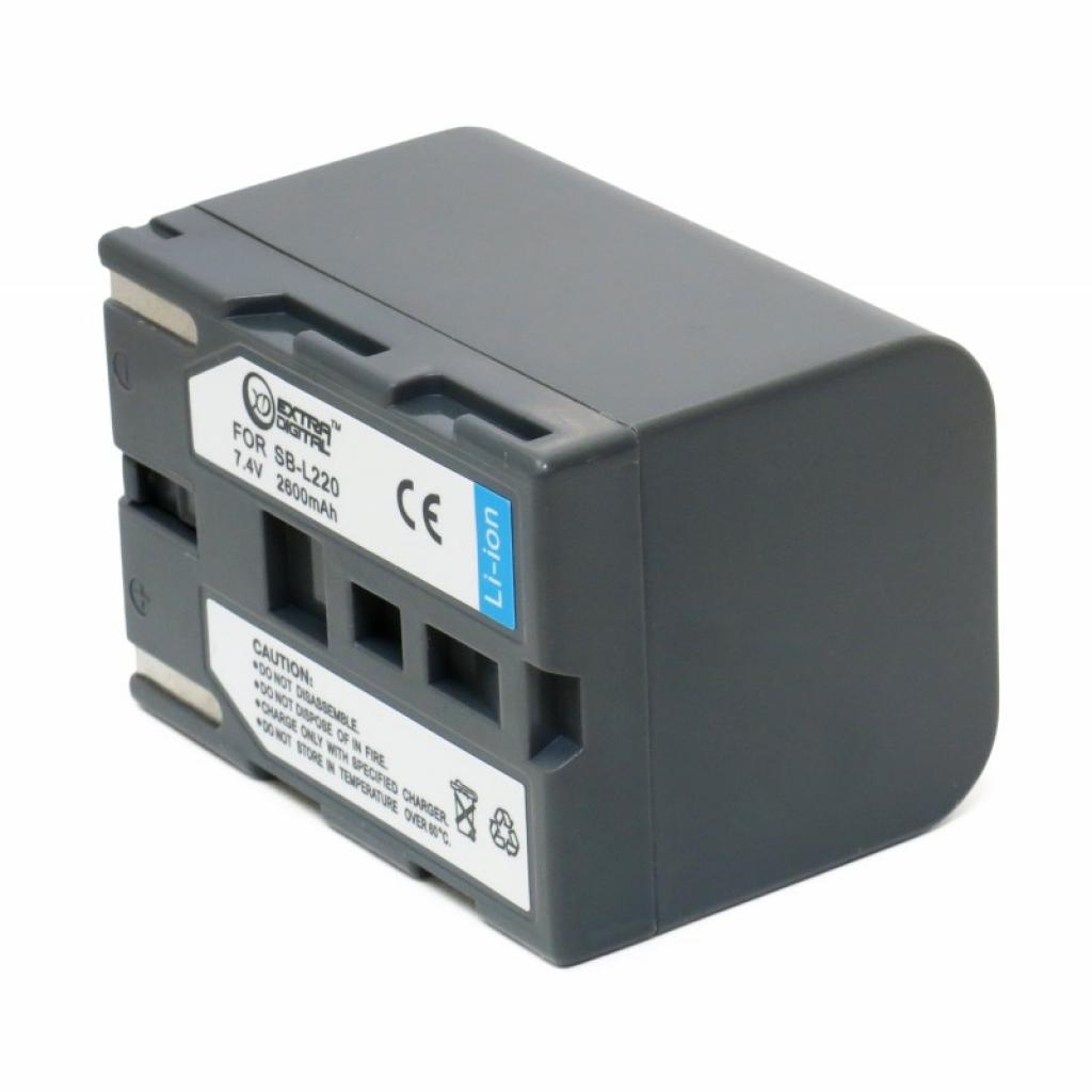 Акумулятор до фото/відео Extradigital Samsung SB-L220 (DV00DV1101) - зображення 2