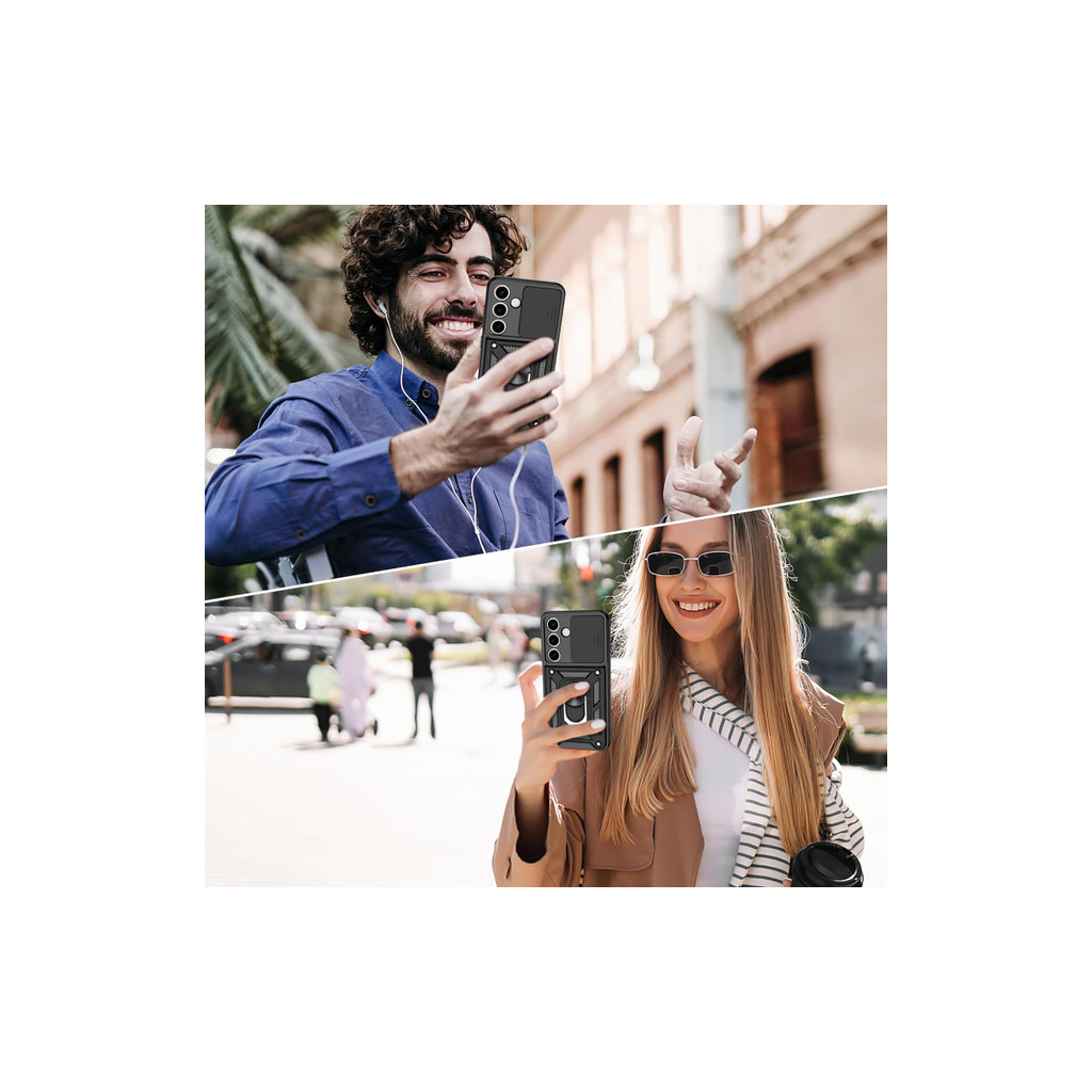 Чохол до мобільного телефона BeCover Military BeCover Galaxy S24 FE SM-S721 Black (712353) - зображення 6