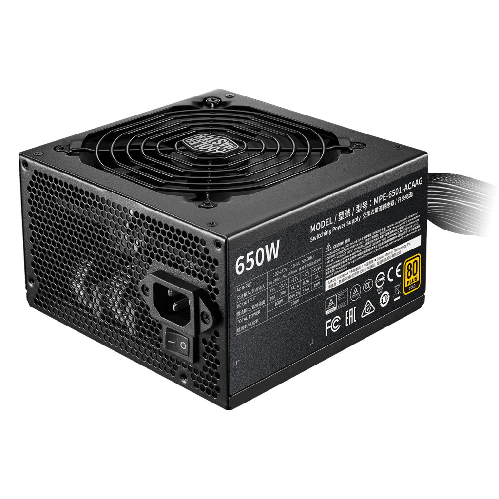 Блок живлення CoolerMaster 650W MWE Gold V2 (MPE-6501-ACAAG-EU) - зображення 2