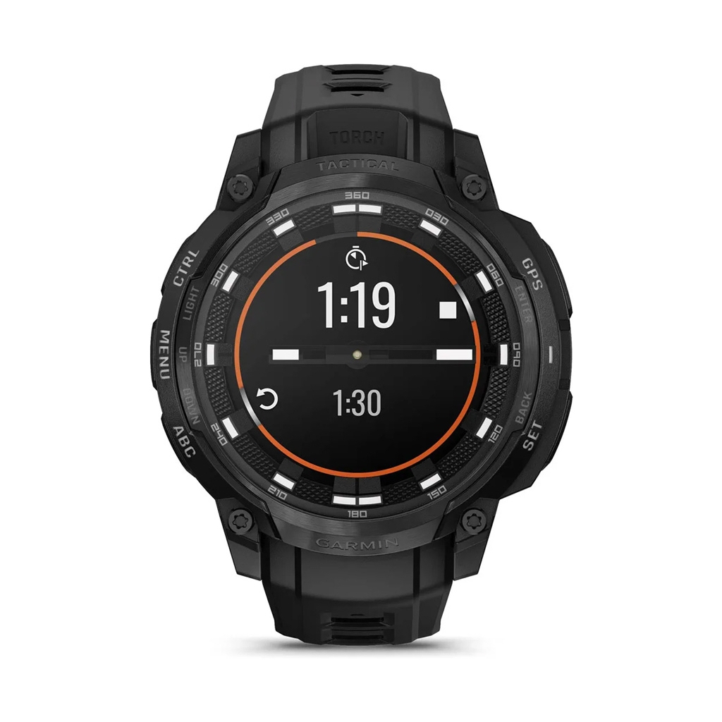 Смарт-годинник Garmin Instinct Crossover AMOLED, Tactical, Black/Black, GPS смарт-годинник (010-03398-02) - изображение 9
