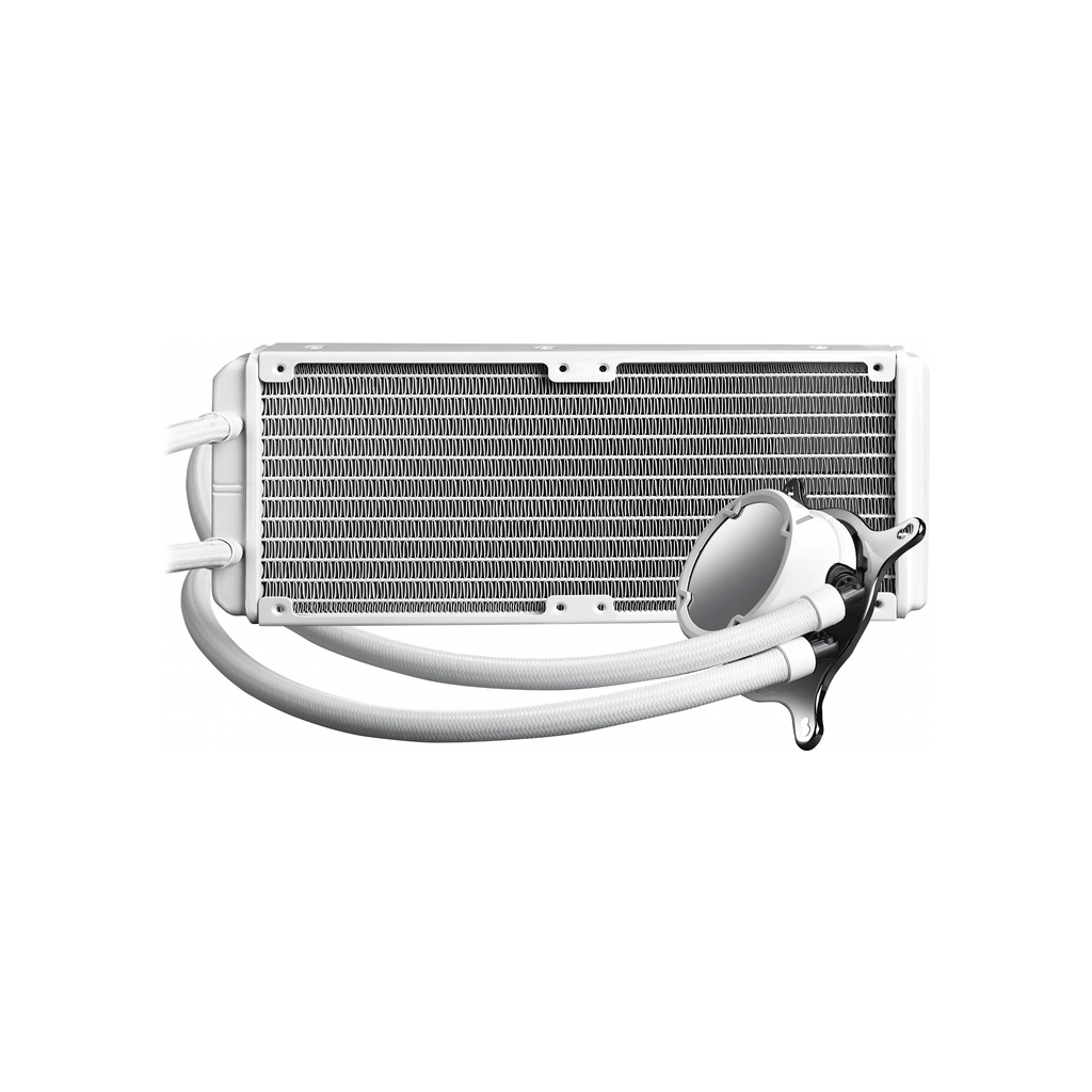 Система рідинного охолодження ASUS ROG-STRIX-LC-240 RGB White (ROG-STRIX-LC-240-RGB-WE w/o FAN) - зображення 2
