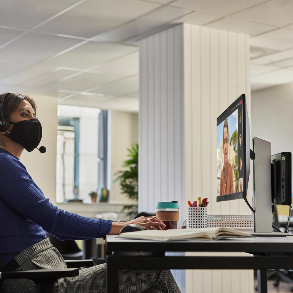 Комп'ютер HP Pro 400 G9 Mini / i3-12100T, 8, 512, WiFi, кл+м, Win11P (885H4EA) - зображення 7