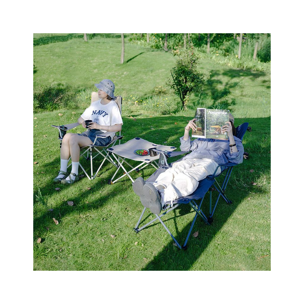 Крісло складане Naturehike CNK2300JJ012 алюміній бежевий (6976023922916) - зображення 2