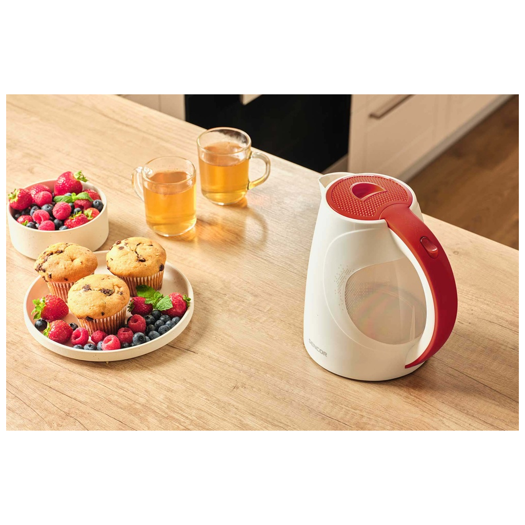 Електрочайник Sencor SWK 1515RD (SWK1515RD) - зображення 10