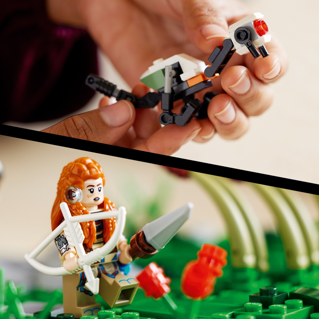 Конструктор LEGO Horizon Заборонений Захід: Довгою 1222 деталей (76989) - зображення 6