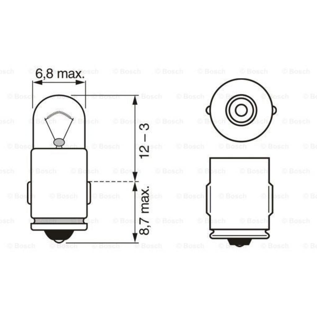 Автолампа Bosch 2W (1 987 302 224) - зображення 5