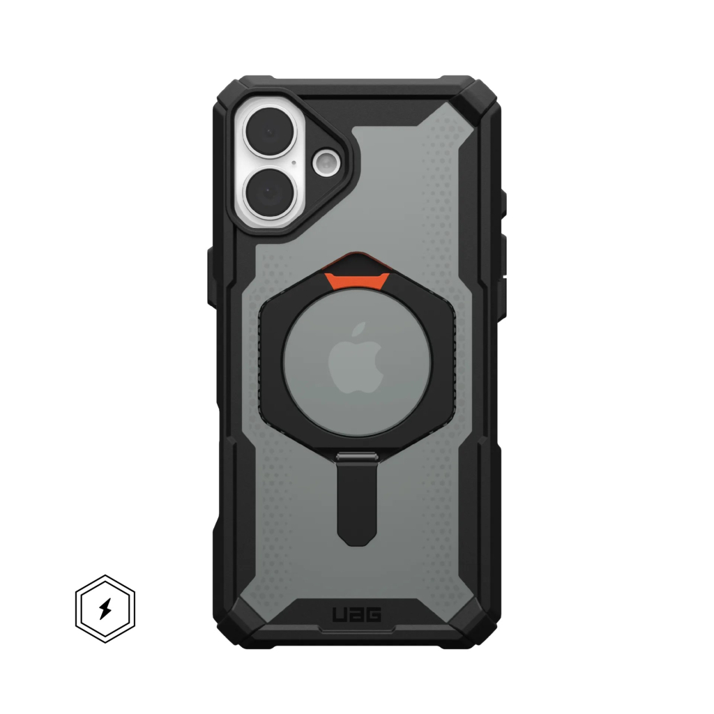 Чохол до мобільного телефона UAG iPhone 16 Plus Plasma XTE MagSafe Black/Orange (114473114097) - зображення 1