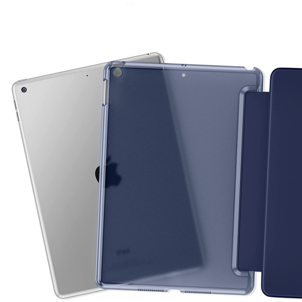 Чохол до планшета BeCover Tri Fold Hard Apple iPad 10.2 2019/2020/2021 Deep Blue (706865) (706865) - зображення 4