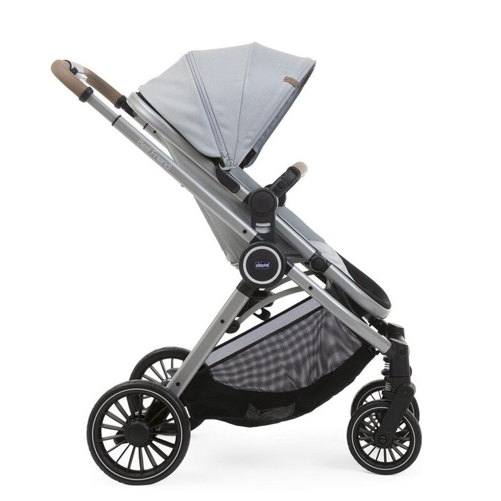 Коляска Chicco Best Friend Pro Stroller Сіра (79866.30) - зображення 2