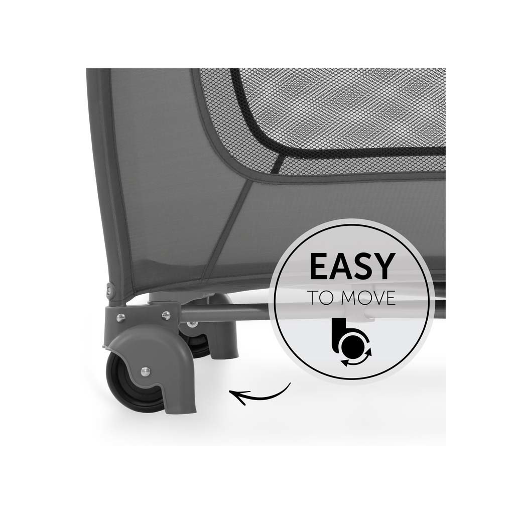 Дитячий манеж Hauck Sleep N Play Nordic Grey (60066-5) - зображення 3