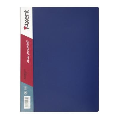 Папка з файлами Axent 40 sheet protectors, blue (1040-02-А) - изображение 1