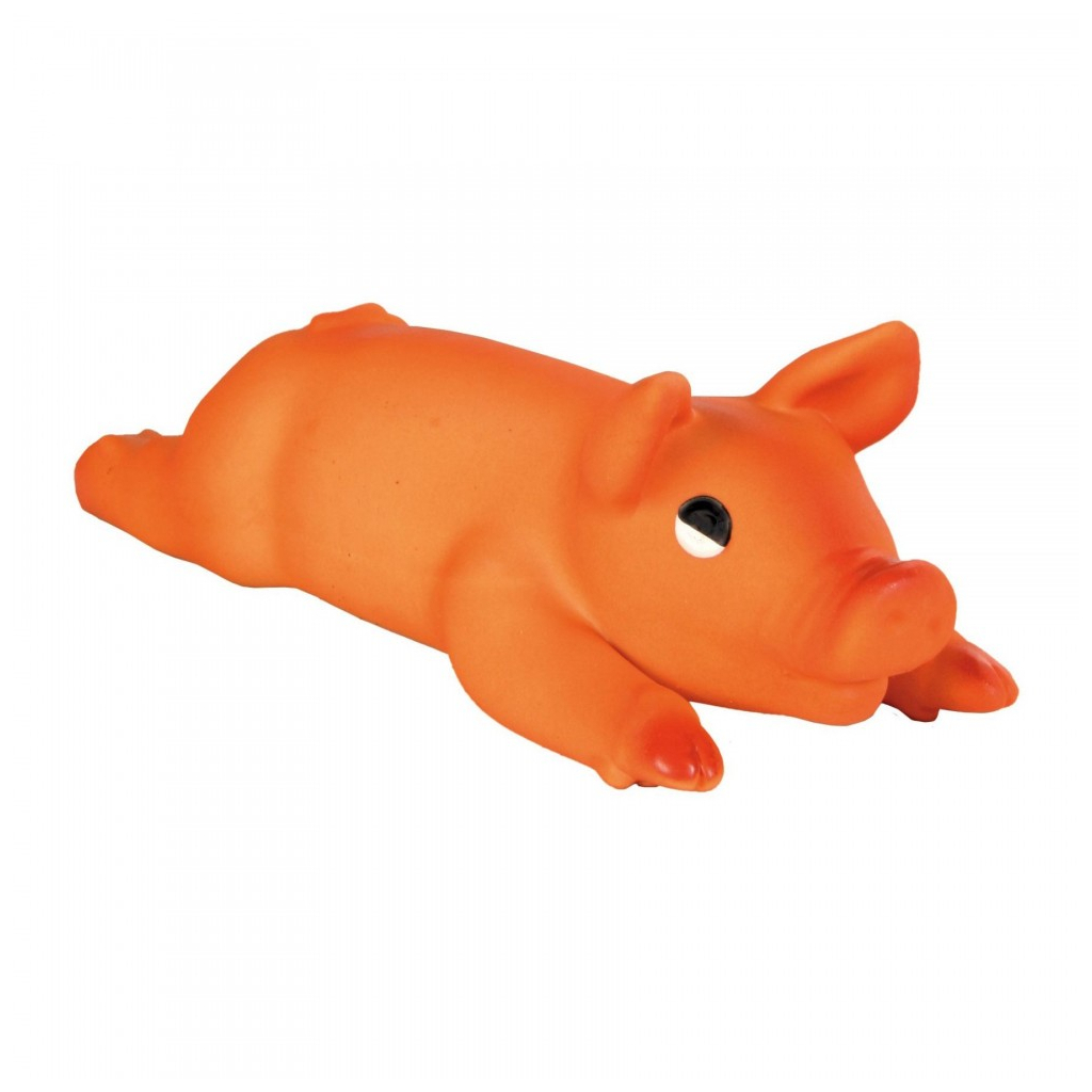 Іграшка для собак Trixie Порося з пискавкою Латекс 23 см (4011905035376) - зображення 1