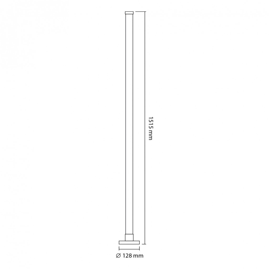 Торшер Videx підлогова RGB 10W (VL-TF20-RGB) - зображення 9