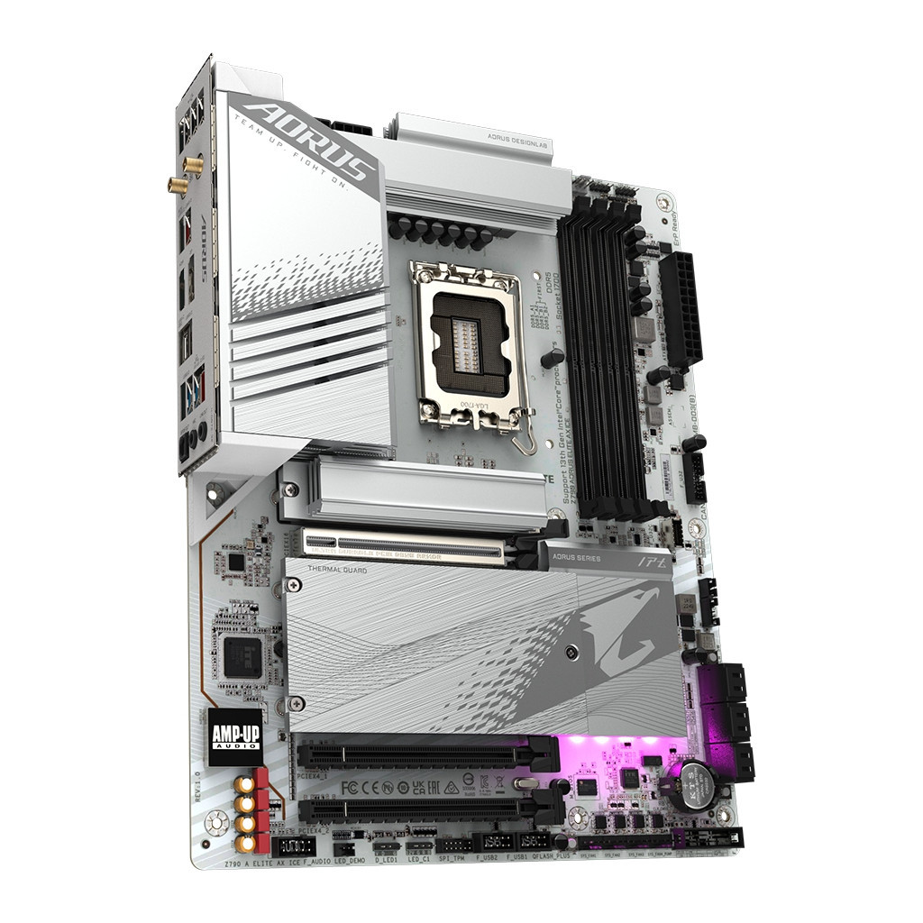Материнська плата GIGABYTE Z790 AORUS ELITE AX ICE (Z790 A ELITE AX ICE) - зображення 3