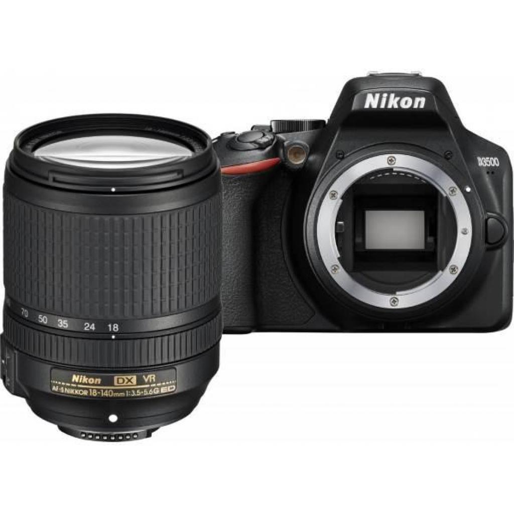 Цифровий фотоапарат Nikon D3500 AF-S 18-140 VR kit (VBA550K004) - зображення 1