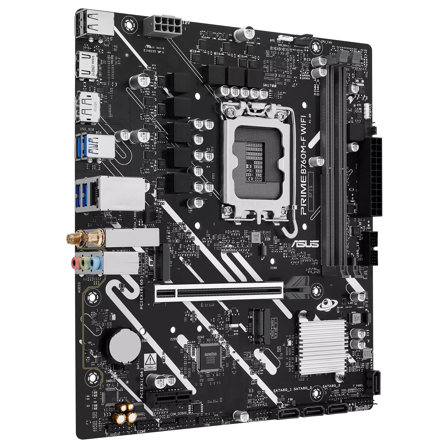 Материнська плата Asus Prime B760M-F WiFi Socket 1700 - picture 8