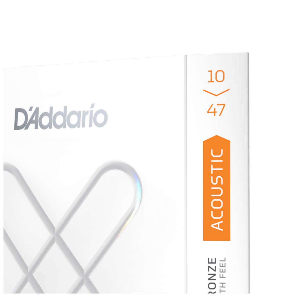 Струни для гітари D'Addario XS 80/20 Bronze Extra Light (10-47) (XSABR1047) - зображення 5