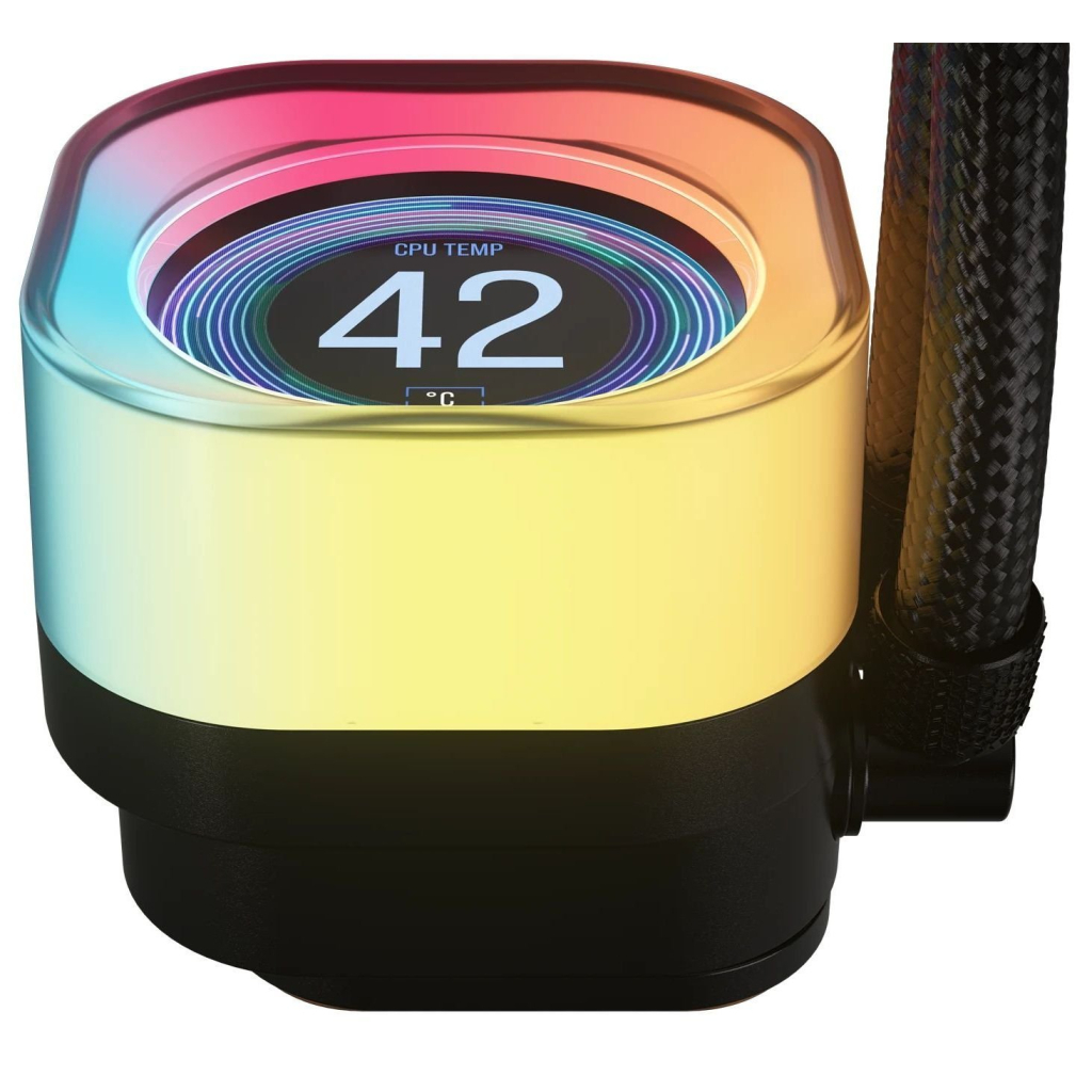 Система рідинного охолодження Corsair iCUE LINK TITAN 360 RX LCD (CW-9061023-WW) - зображення 3