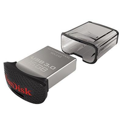 USB флеш накопичувач SanDisk 16GB Ultra Fit USB 3.0 (SDCZ43-016G-G46) - зображення 2