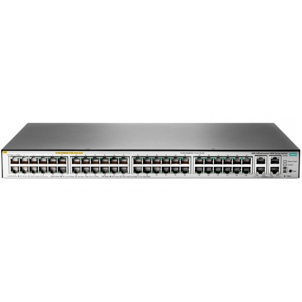 Комутатор мережевий HP 1850-48G-PoE+ (JL173A) (JL173A) - зображення 2