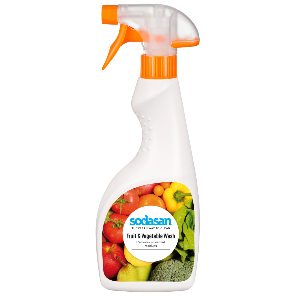Засіб для миття овочів та фруктів Sodasan 500 мл (4019886019705) - зображення 1