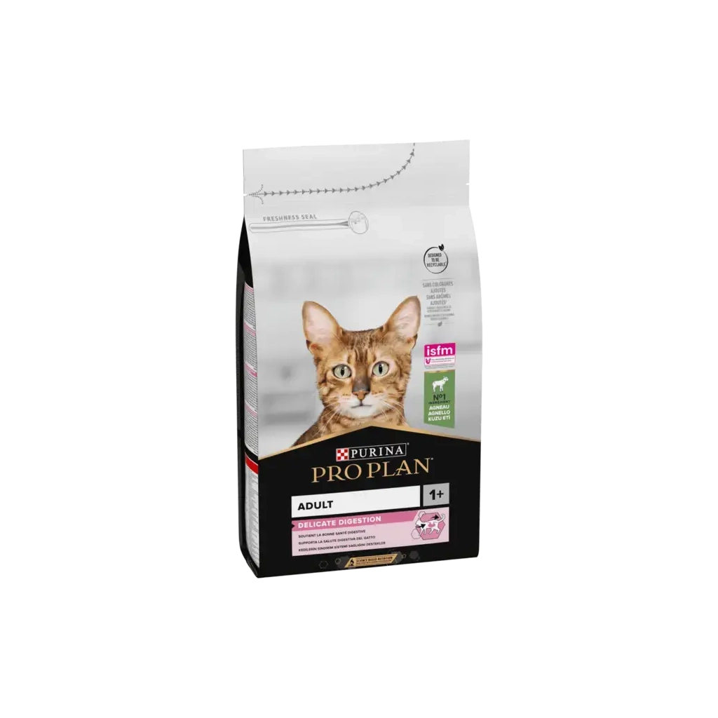 Сухий корм для кішок Purina Pro Plan Delicate Adult зі смаком ягняти 1.5 кг (7613035846685) - зображення 3
