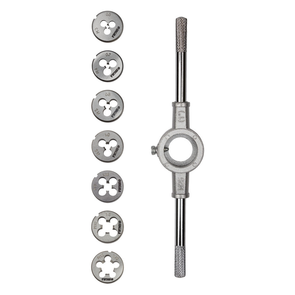 Плашка Sigma 7 шт з тримачем (1640041) - зображення 1