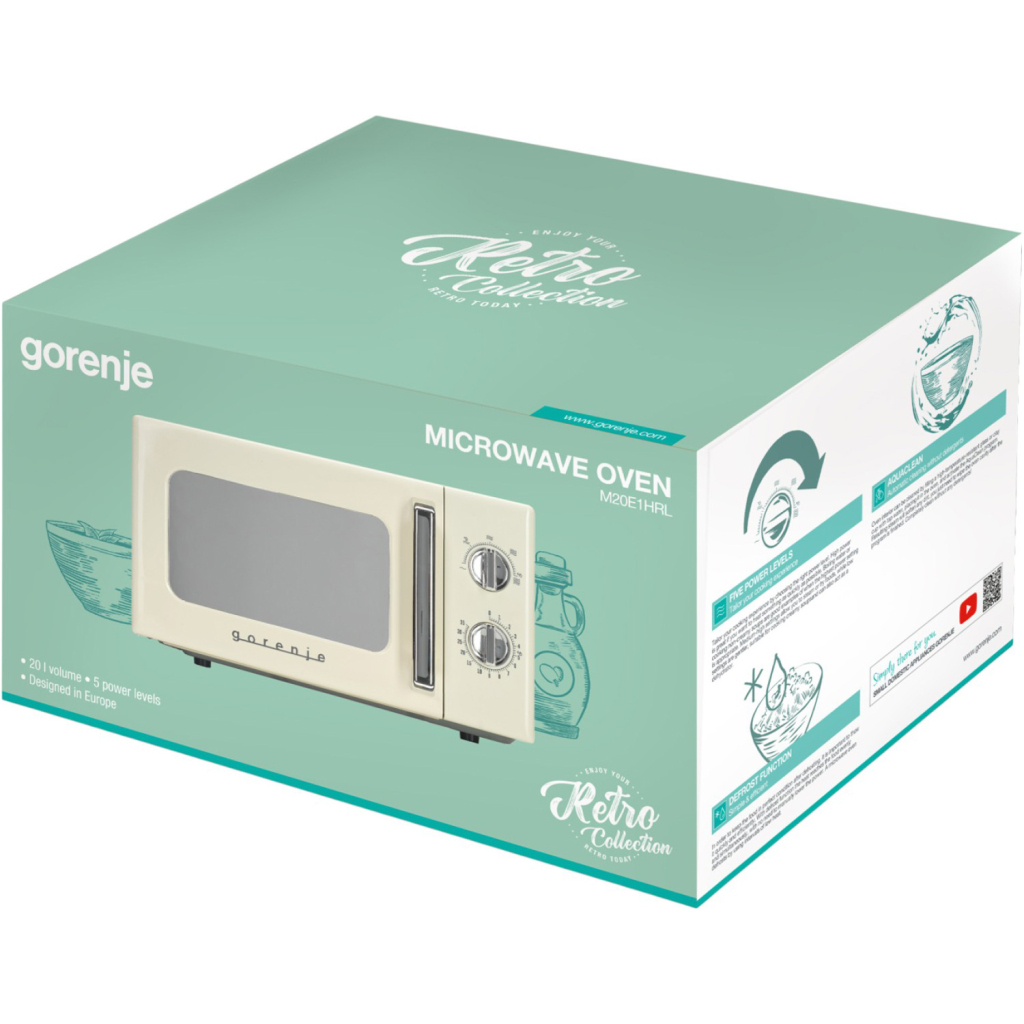 Мікрохвильова піч Gorenje MO20E1HRL - изображение 12