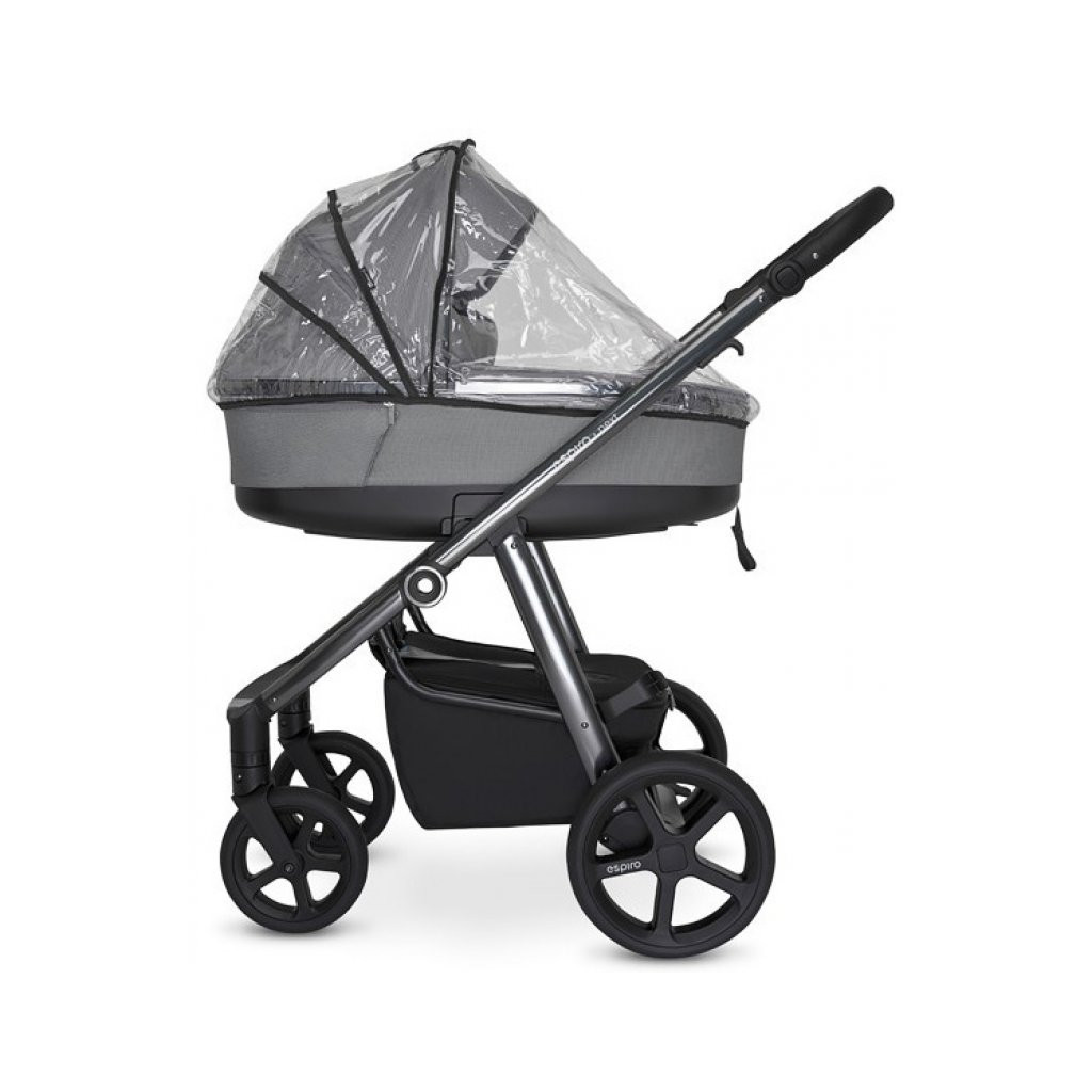 Коляска Espiro 2 в 1 Next Up 17 Melange Graphite Street (5906724204944) - зображення 8