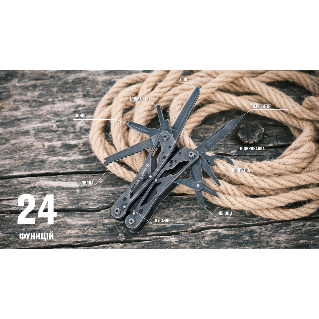 Мультитул Ganzo G202-BS - зображення 5
