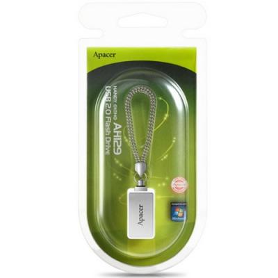 USB флеш накопичувач Apacer 8GB AH129 Silver RP USB 2.0 (AP8GAH129S-1) - зображення 5