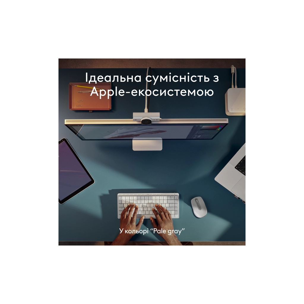 Мишка Logitech MX Anywhere 3S для MAC Wireless Pale Grey (910-006946) - зображення 6