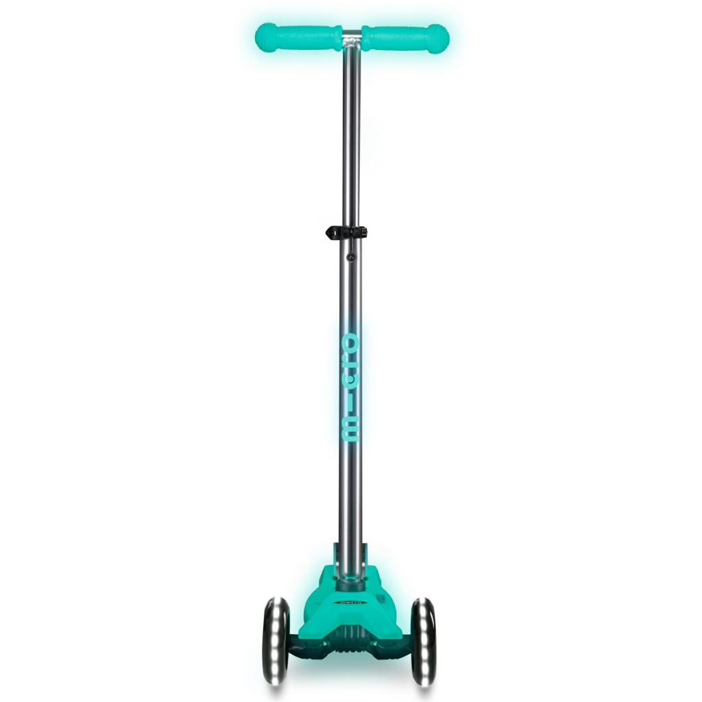 Самокат Micro Maxi Deluxe Glow LED Желейний зелений (MMD365) - зображення 4