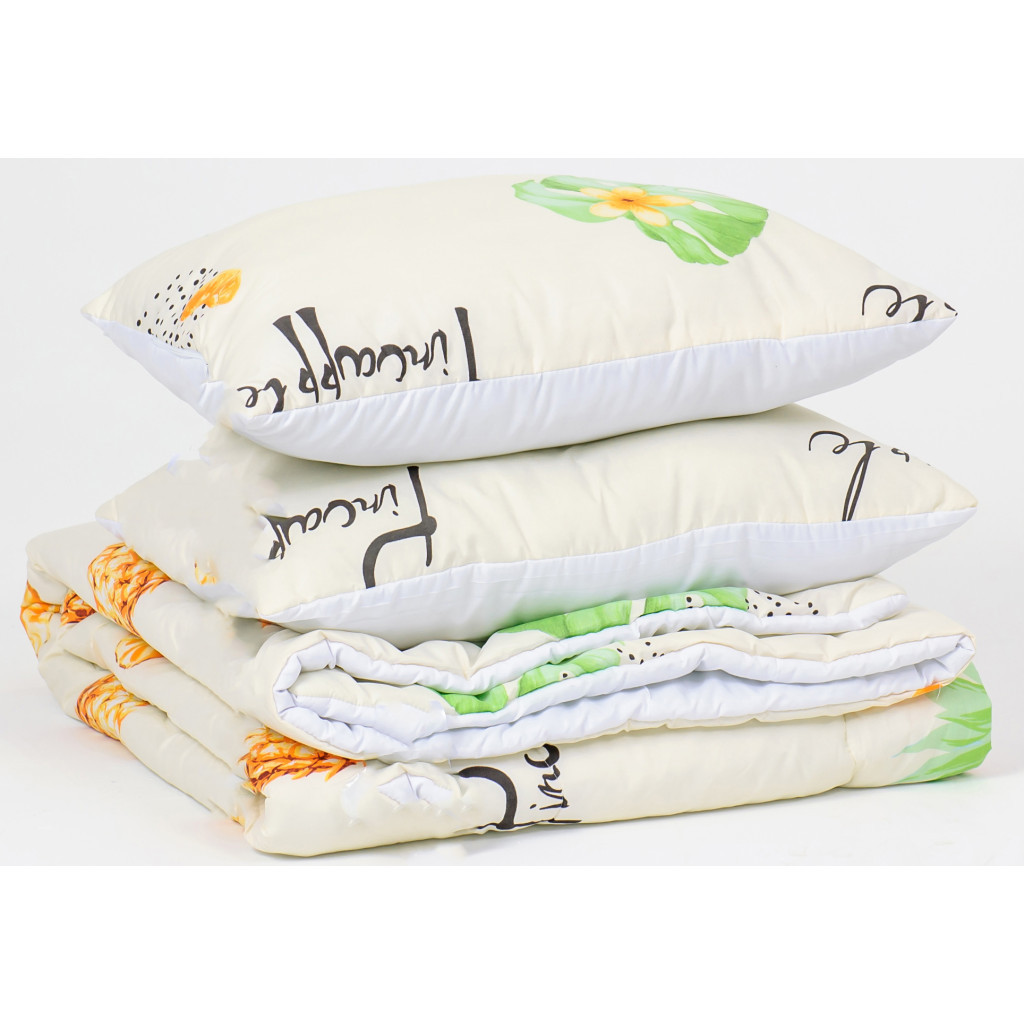 Ковдра MirSon Набір антиалергенний BamBoo Зима №3641 Print Line Baceno + 2 подушки середні 140х205+2х50х70 (2200004820033) - зображення 2