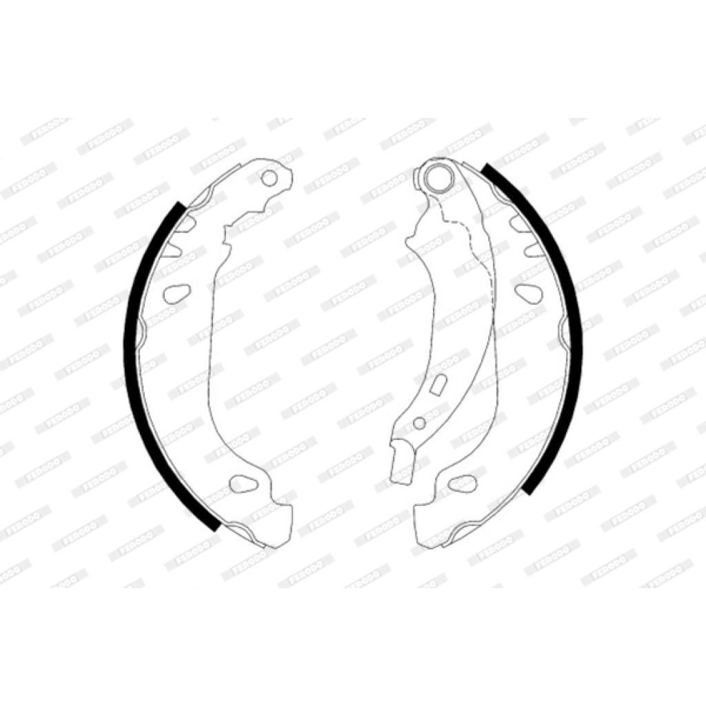 Гальмівні колодки FERODO FSB584 - зображення 2