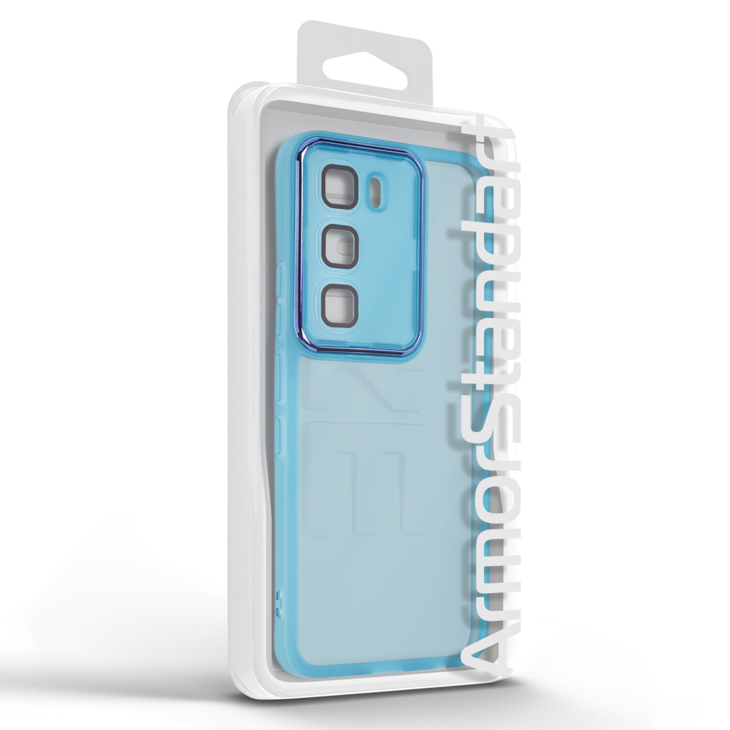 Чохол до мобільного телефона Armorstandart Shade Infinix Hot 60 Pro 4G Blue (ARM88685) - зображення 3